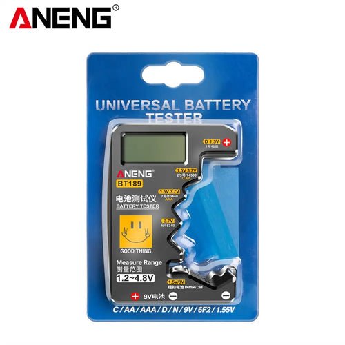 ANENG BT189 Button Cell Battery Tester Power Bank Detectors 9V N D C - MY CTC STORE